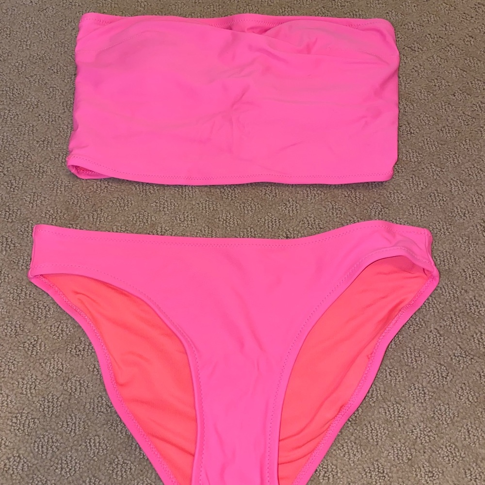 aerie bandeau bikini set